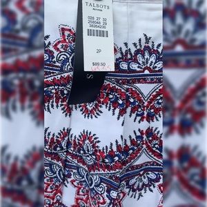 TALBOTS PETITES || Pleated Skirt